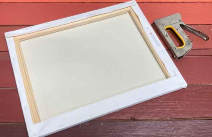 How to stretch a canvas onto a frame? - Numeral Paint Kit