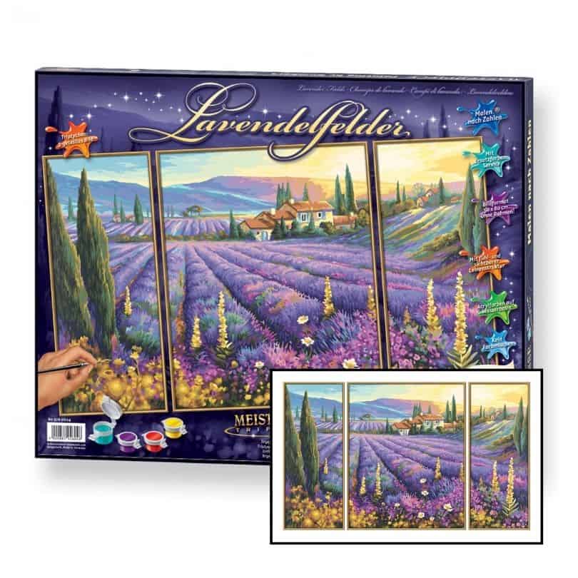 Schipper - Lavender Fields, Triptych