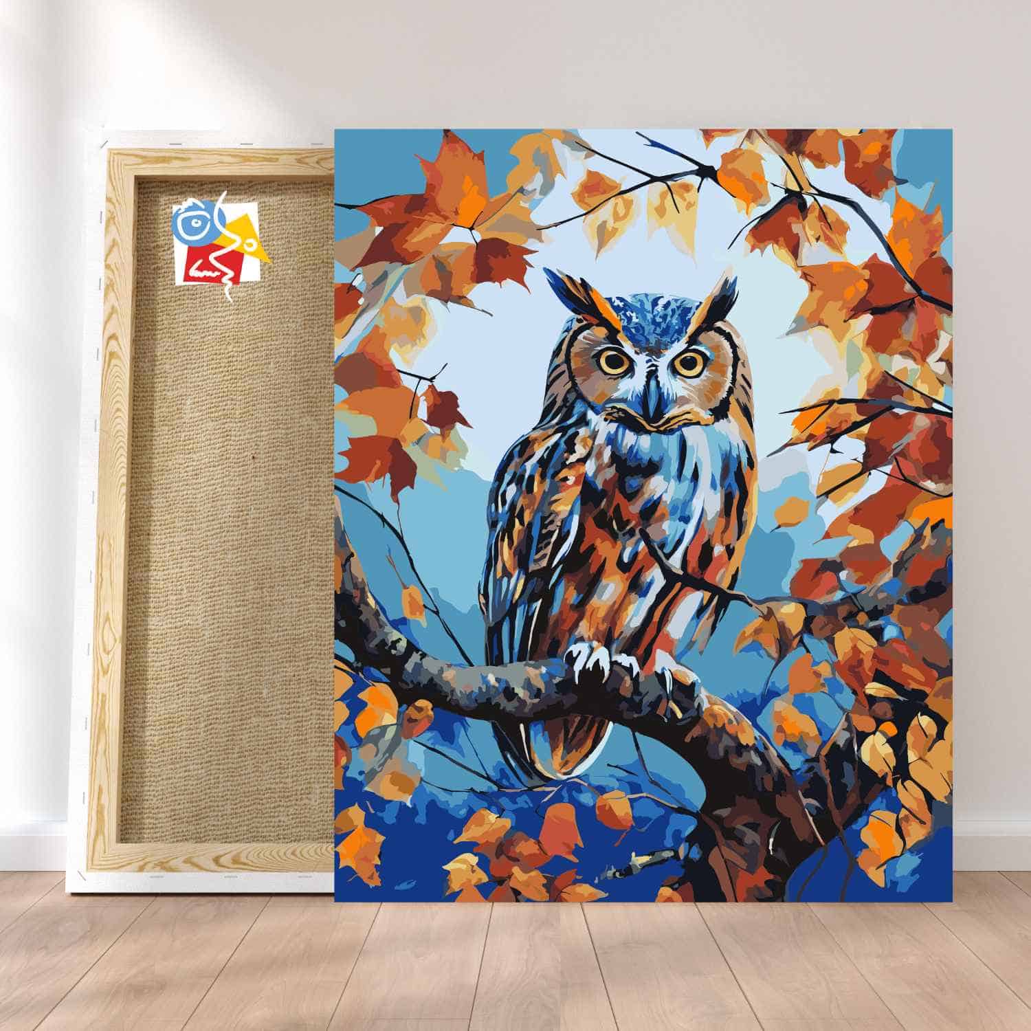 Owl's Autumn Perch