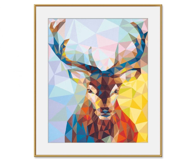 Polygon Art Stag