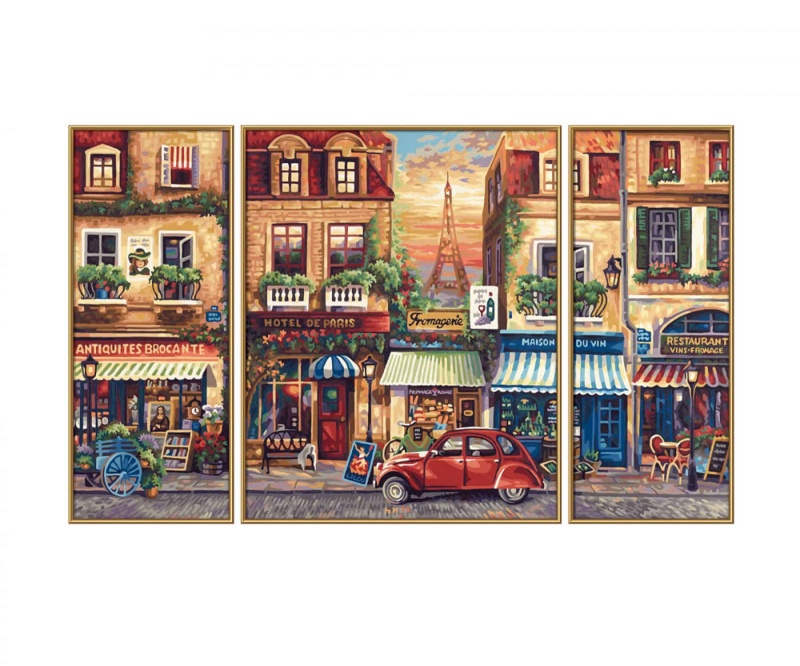 Paris Nostalgia, Triptych