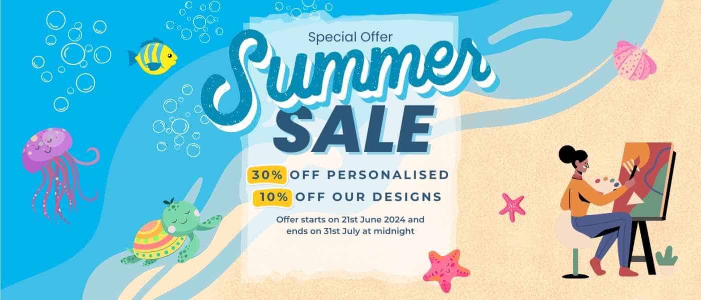 summer sale paint by numbers